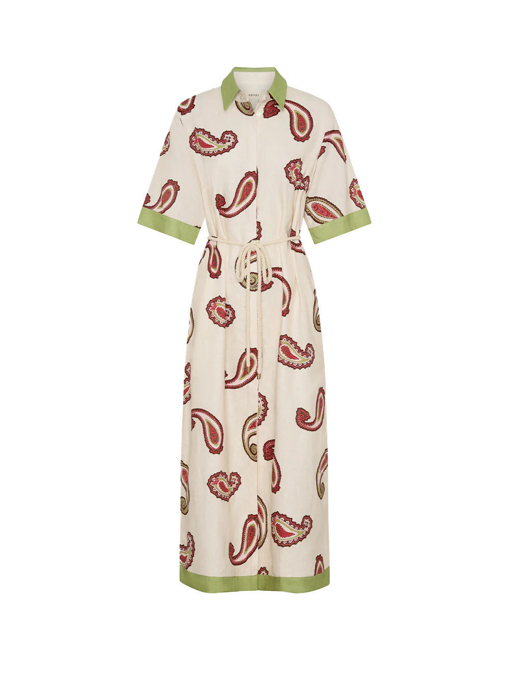 Eden Midi Dress | Paisley Midi Dress | KIVARI | Kivari (Global minus AU/NZ)