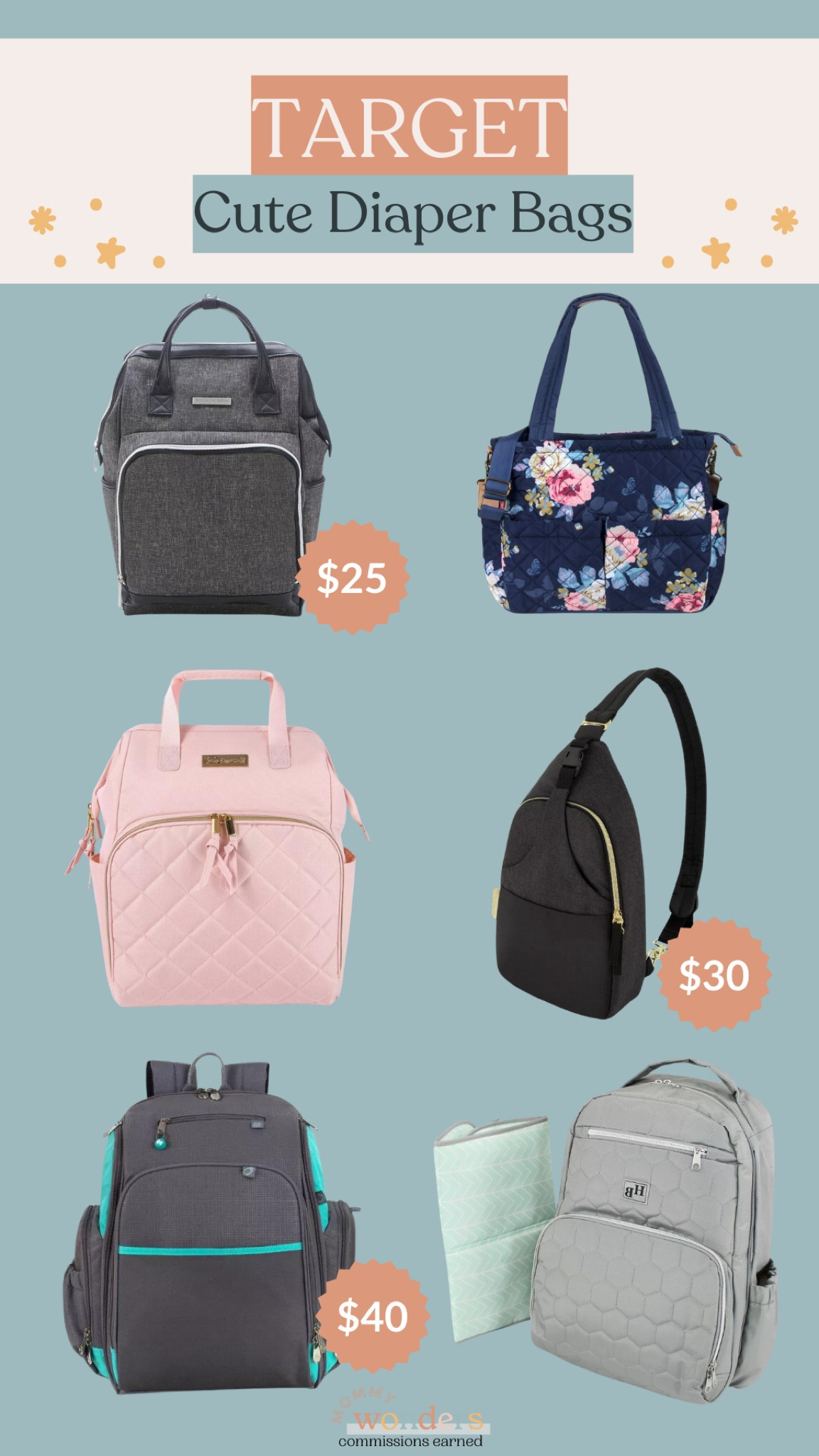 Look at how cute these diaper bags from Target are! So many great options and styles! 

#LTKBaby #LTKFindsUnder50 #LTKBump