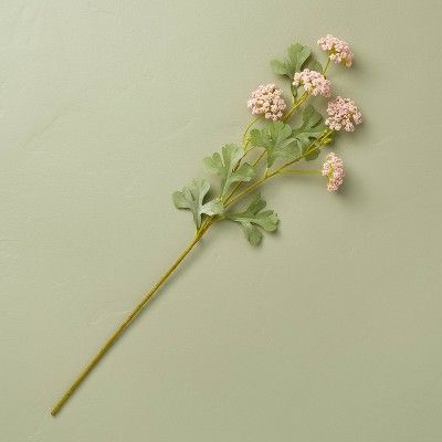 25" Faux Blush Pink Sedum Flower Stem - Hearth & Hand™ with Magnolia | Target
