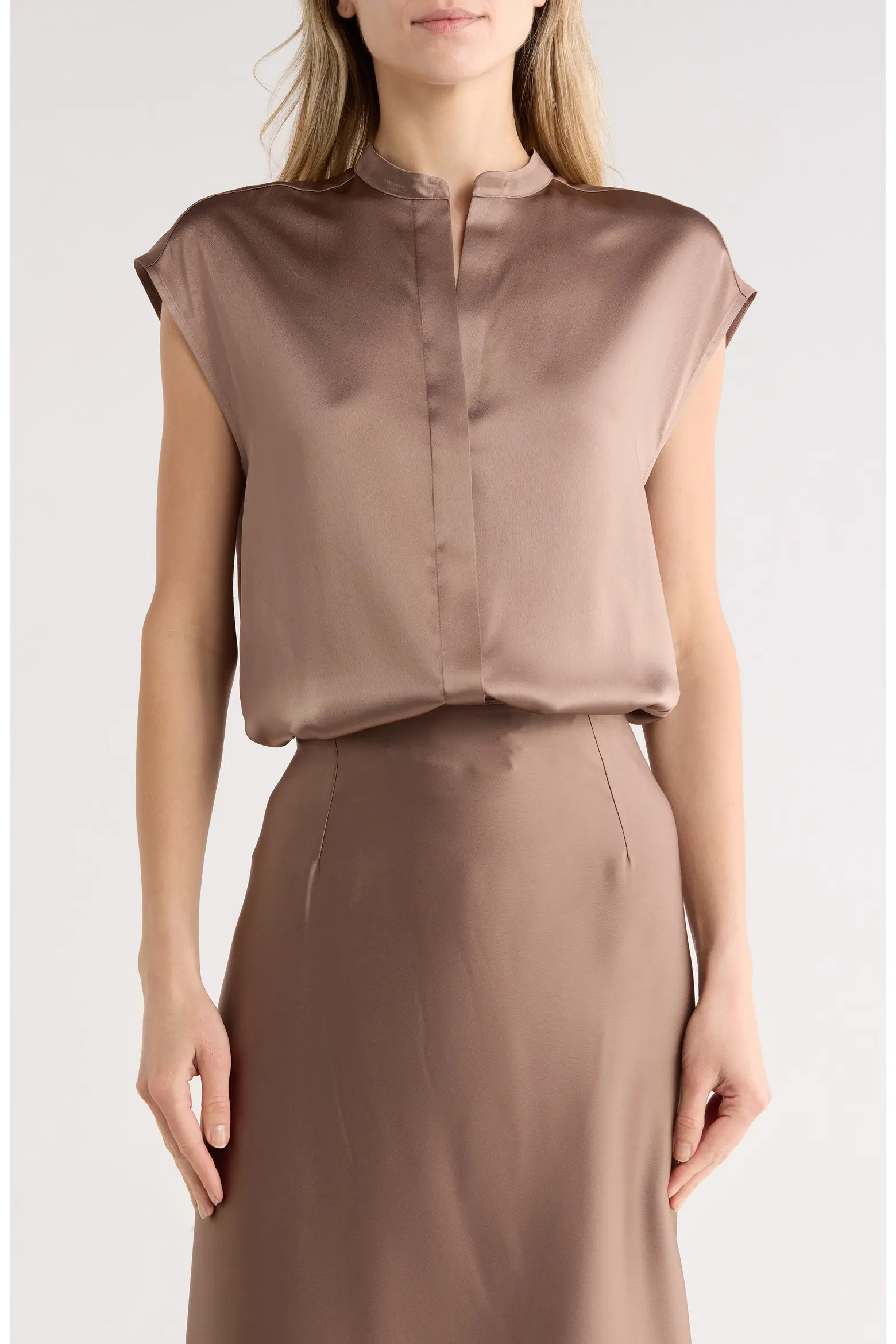 Vince Satin Shell Tank (Women) | Nordstromrack | Nordstrom Rack