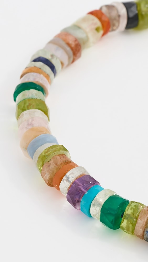 14k Rainbow Gemstone Necklace | Shopbop