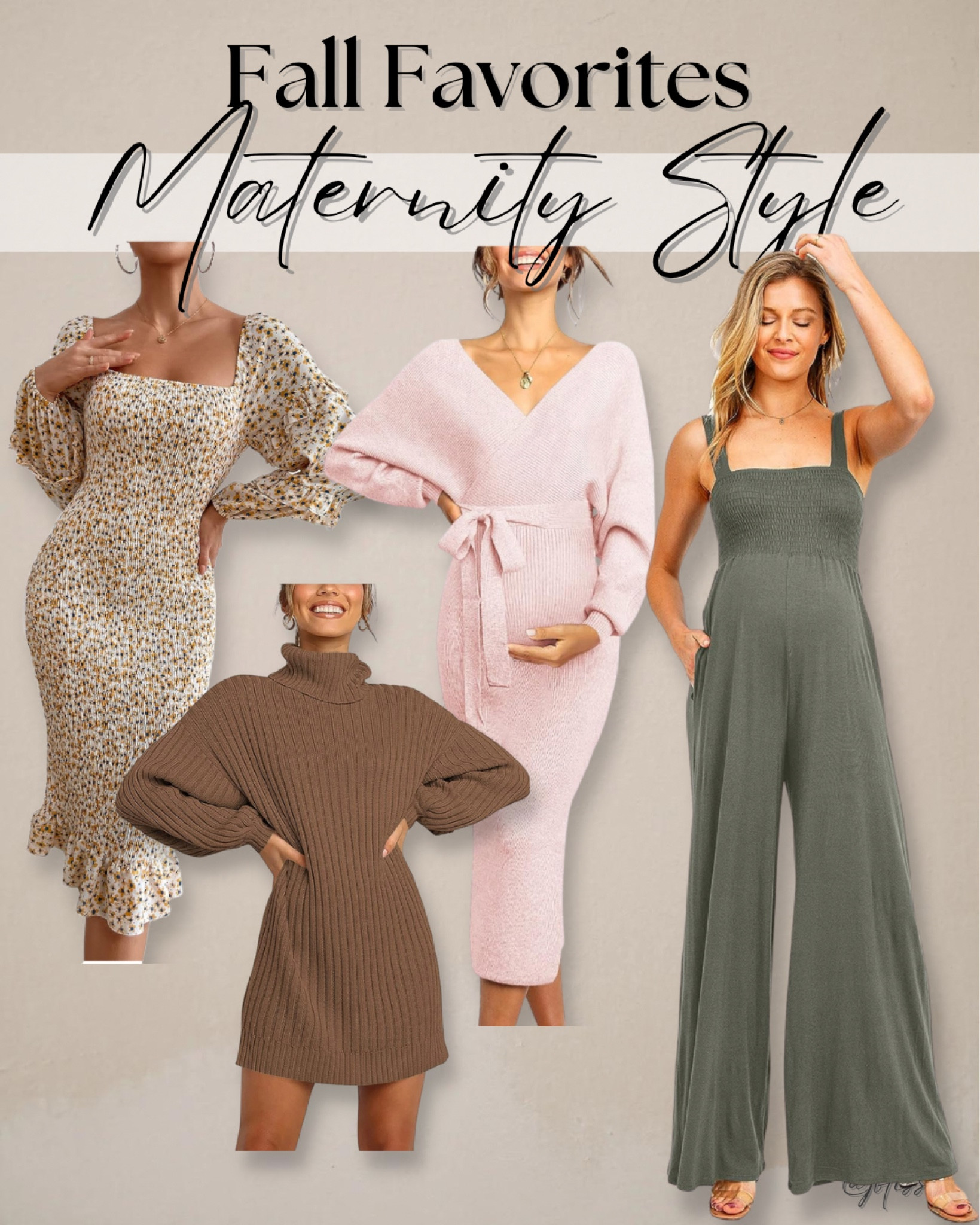 Amazon Fall  Maternity Faves! 



Fall outfits, maternity fashion, pregnancy style, bump friendly, maternity style, maternity dresses, pregnancy rompers 

#LTKbaby #LTKbump