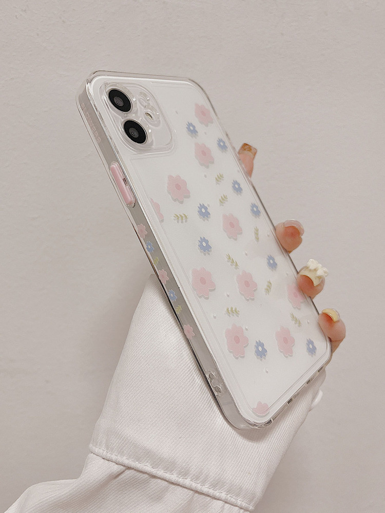 Floral Clear Phone Case | SHEIN