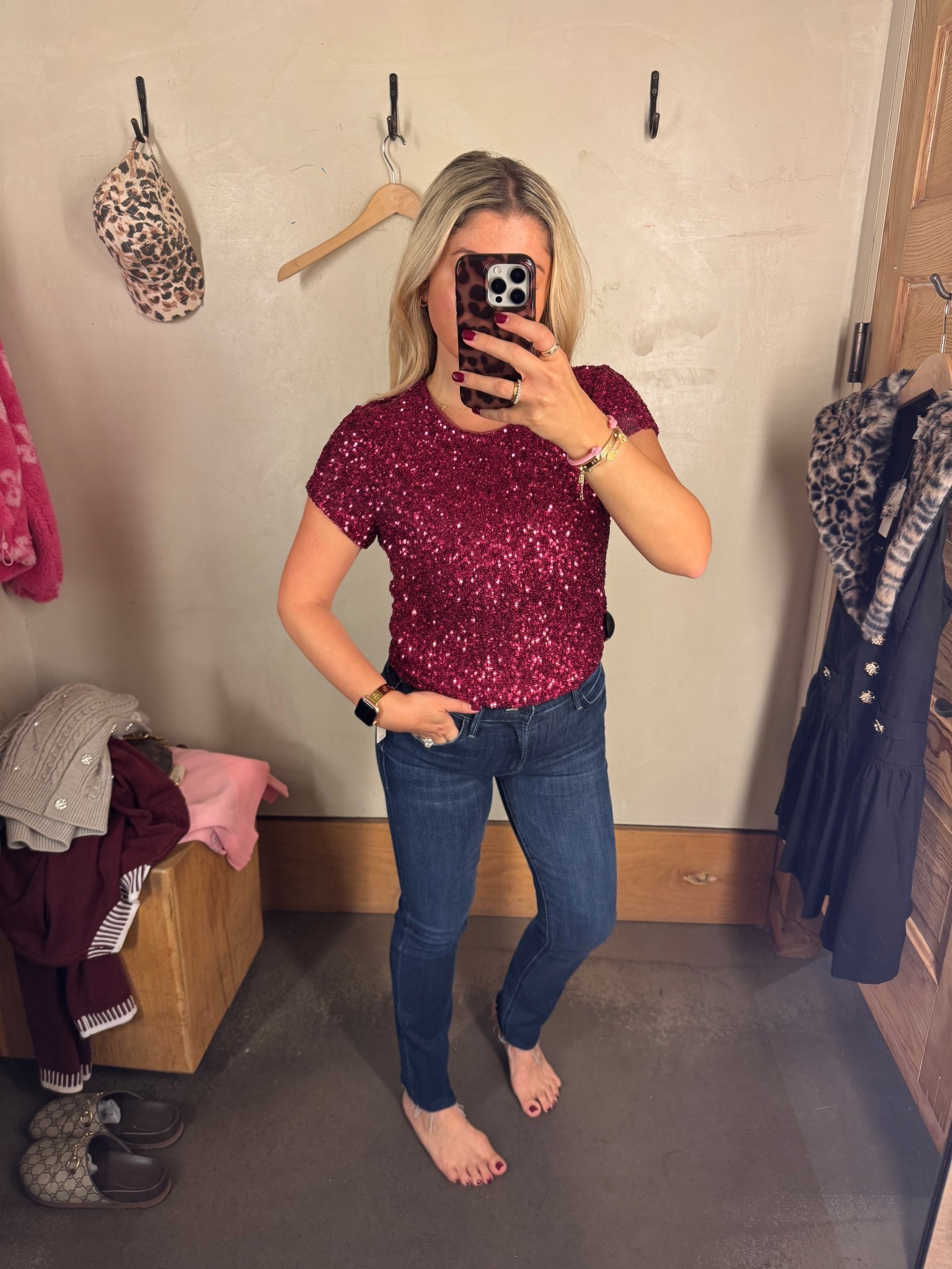 30% off sale
Small sequin top
Mother jeans 
Holiday outfit
Christmas outfit 
Code: Anthro30 

#LTKHoliday #LTKSaleAlert #LTKFindsUnder100