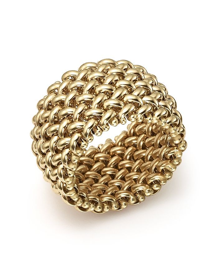 Woven Ring in 14K Yellow Gold  - 100% Exclusive | Bloomingdale's (US)