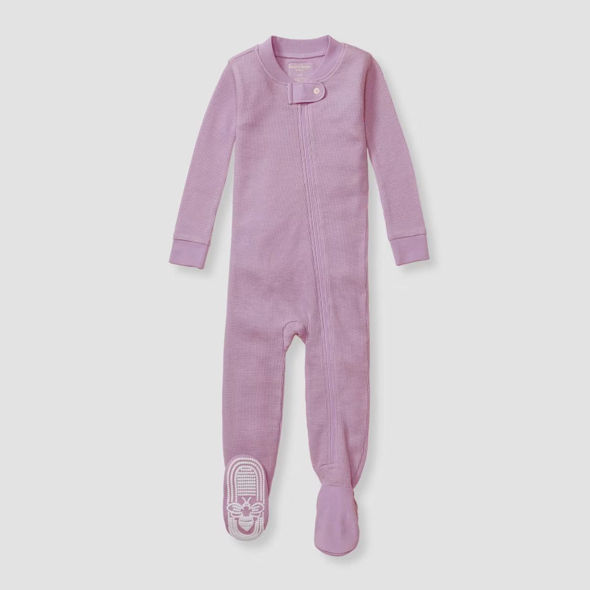 Burt's Bees Baby® Baby Snug Fit Lyocell Thermal Solid Footed Pajama | Target