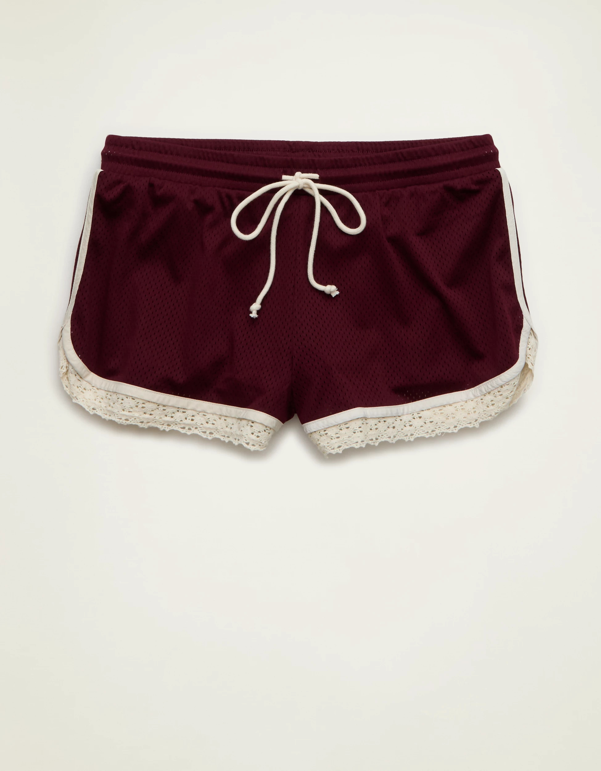 AE Lace Trim Mesh Short | American Eagle Outfitters (US & CA)