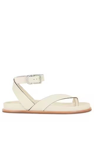 Agatha Ankle Strap in Ivory | Revolve Clothing (Global)