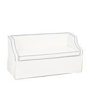 55x29x25 Low Back Loveseat With Storage | TJ Maxx