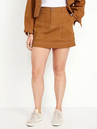 Utility Mini Skirt | Old Navy (US)