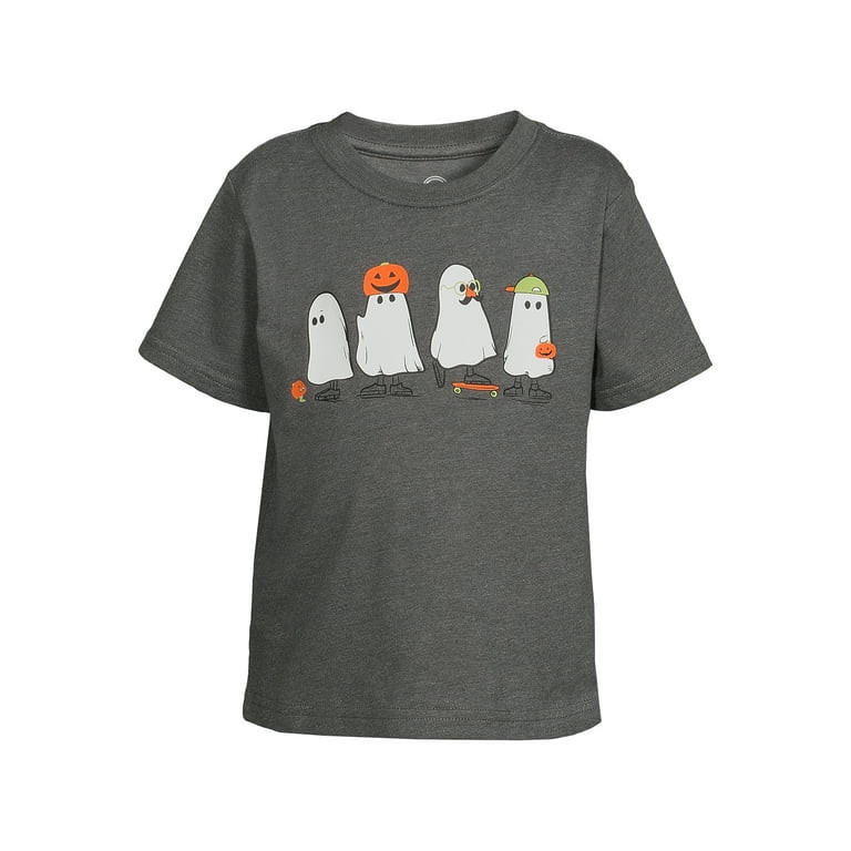 Wonder Nation Toddler Unisex Halloween T-Shirt, Sizes 12M-5T | Walmart (US)