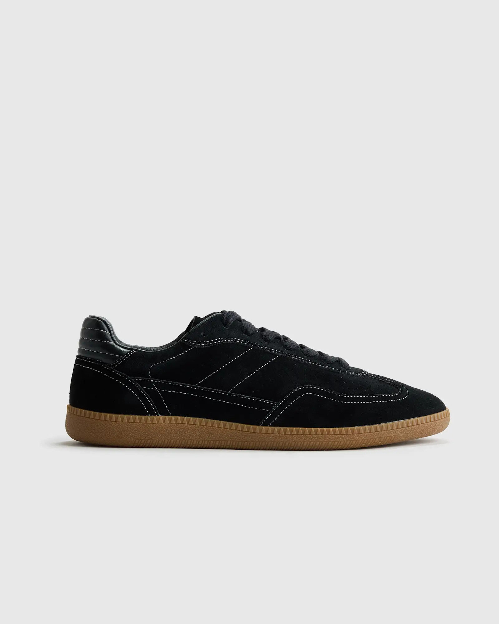 Italian Suede Gum Sole Sneaker | Quince