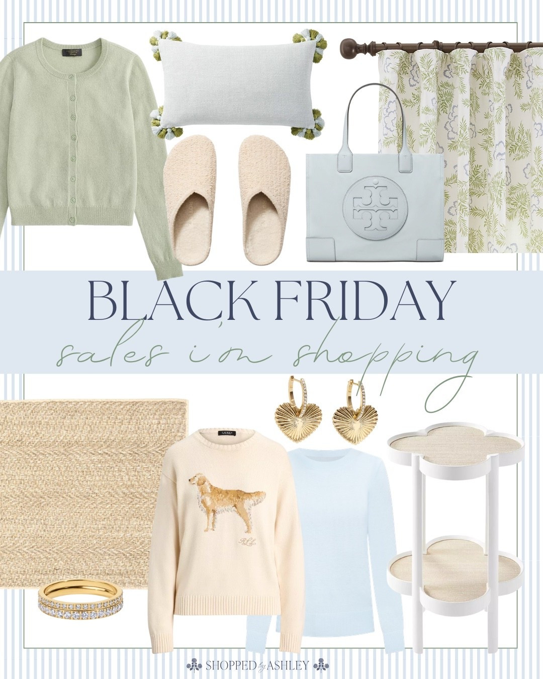 Classic coastal Black Friday sales I’m shopping! 

Serena and Lily sale, Rothy’s sale, Ballard designs sale, cashmere cardigan, Tory Burch bag on sale, golden retriever sweater, electric picks on sale

#LTKSaleAlert #LTKCyberWeek