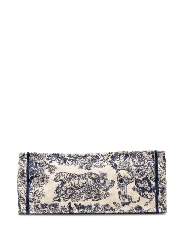 Christian Dior Pre-Owned 2021 Large Dior Book Tote Bag - Farfetch | Farfetch Global