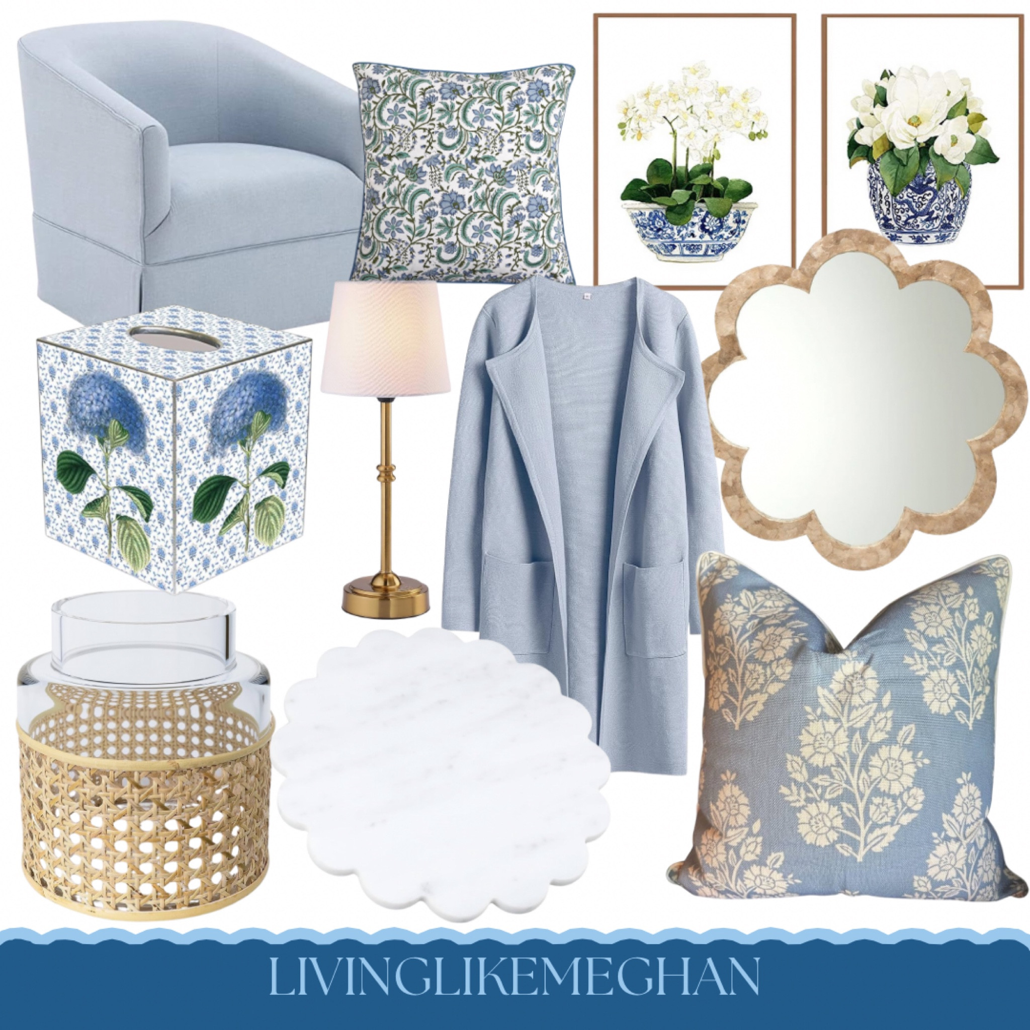 Weekend Amazon Finds





Rattan vase, hydrangeas, blue hydrangea, tissue box cover, cardigan, long cardigan, blue and white, Amazon finds, block print, wall art, grandmillennial, scalloped edge, blue, cornflower blue, cutting board, chinoiserie

#LTKHome #LTKSaleAlert