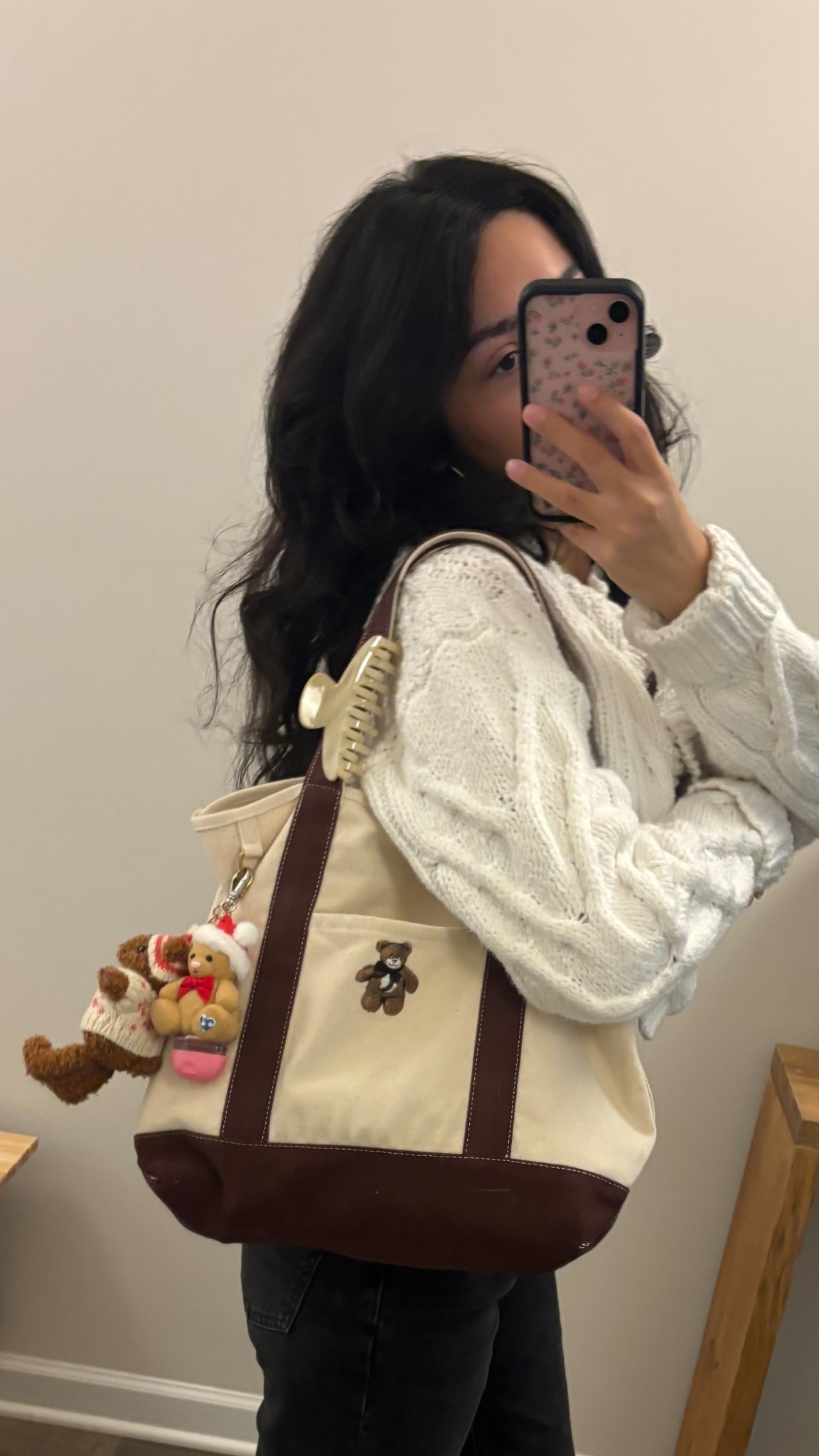 AE cotton canvas tote bag 