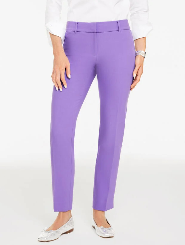 Talbots Hampshire Straight Ankle Pants | Talbots