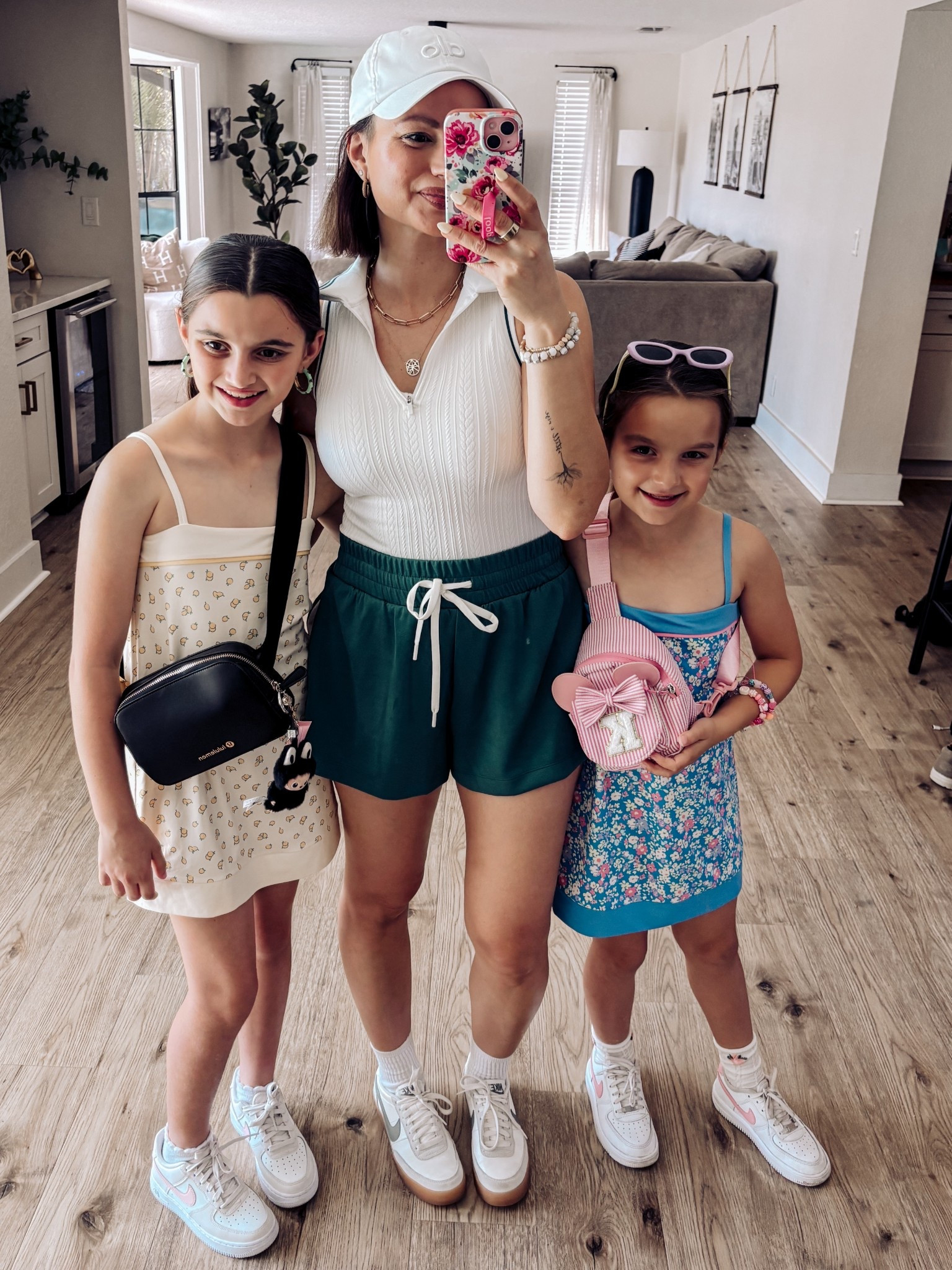 Mom & mini Target outfits today 🫶

The girls are obsessed with these active dresses with built-in shorts (so good for playing all day), and my athletic shorts are SO comfortable. They have a matching pullover but I paired them with this white top for a cute casual look.

All from Target and under $40 pieces — 

Spring outfit 
Tween girl outfit 
Target kids
Vacation outfits 

#LTKKids #LTKootd #LTKmomlife