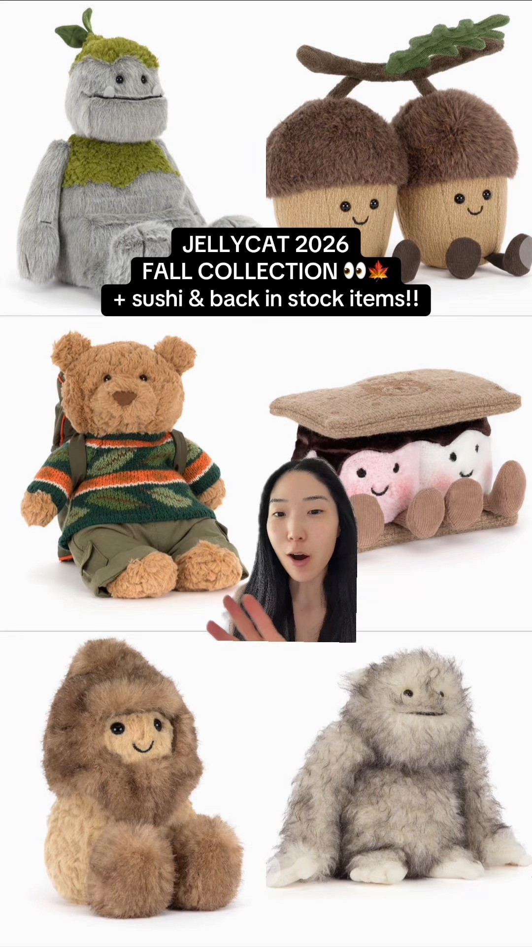 Jellycat Fall collection, new items, and back in stock items!!☺️ Linking to both the Jellycat website & Nordstrom in case one of them is sold out! 

#jellycat #jellycats #nordstrom #stuffedanimal #plushies #toys #fall #falldecor #soccer #fifa #worldcup #bagcharm #accessories

#LTKSeasonal #LTKKids #LTKHome
