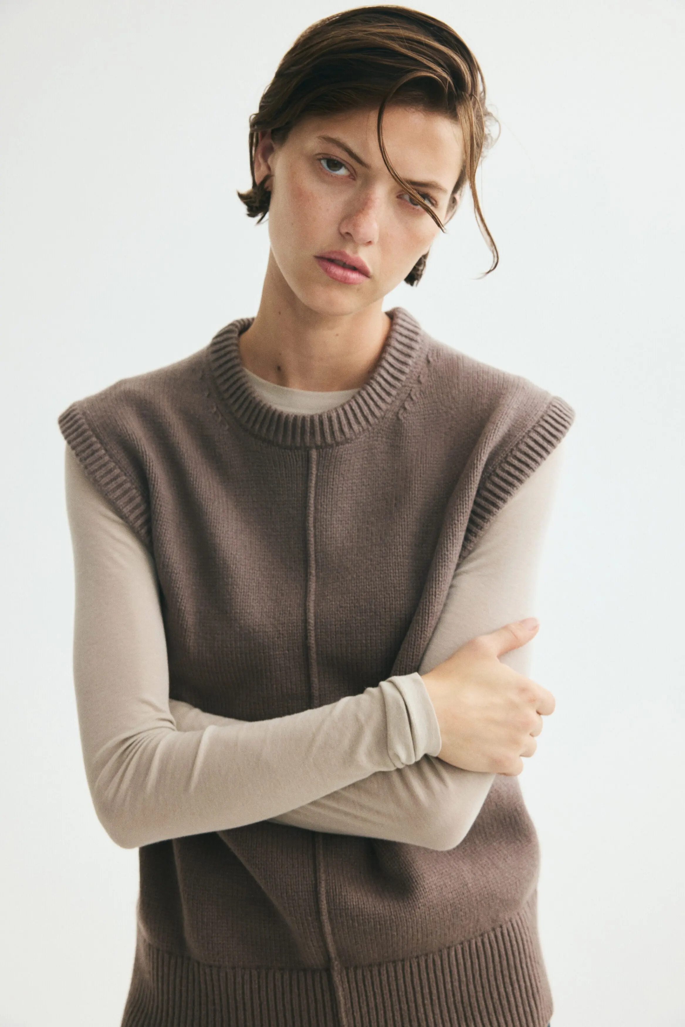 H&M Knit Sweater Vest (Women) | Nordstrom | Nordstrom