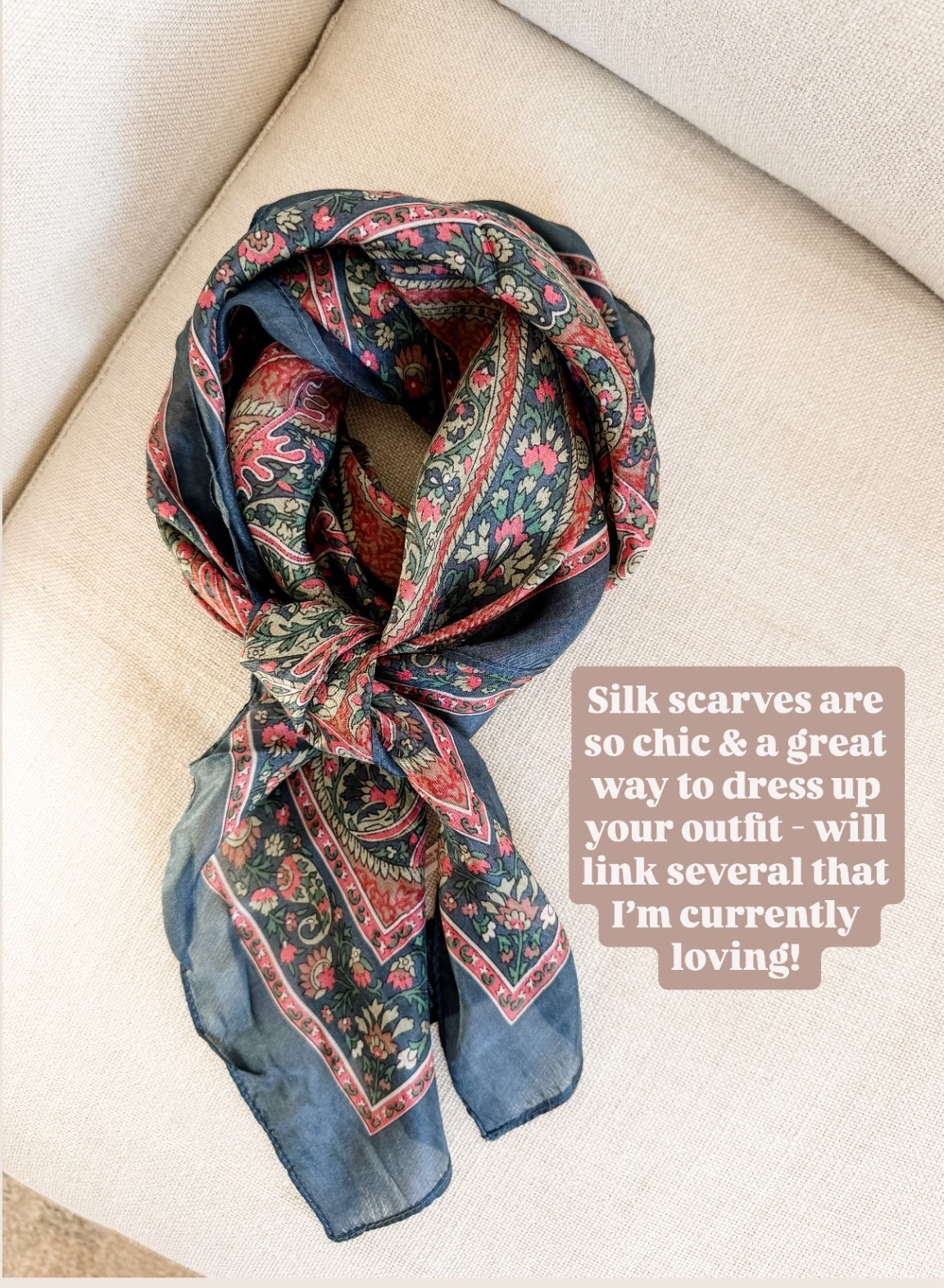 A silk scarf is a great gift idea for any woman! It instantly elevates any outfit! There’s one for every budget! 

Loverly Grey, gift guide, gift ideas, silk scarf, satin scarf, patterned scarf, printed scarf 

#LTKGiftGuide #LTKHoliday #LTKFindsUnder50