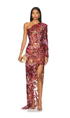 Bronx and Banco Tokyo Maxi Dress in Red Multi from Revolve.com | Revolve Clothing (Global)