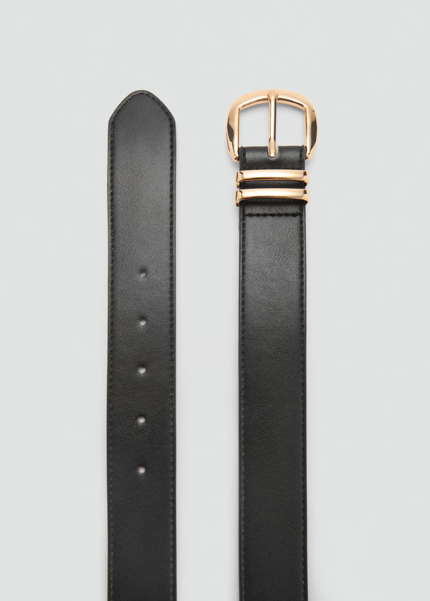 Metal buckle belt - Women | MANGO United Kingdom | MANGO (UK)