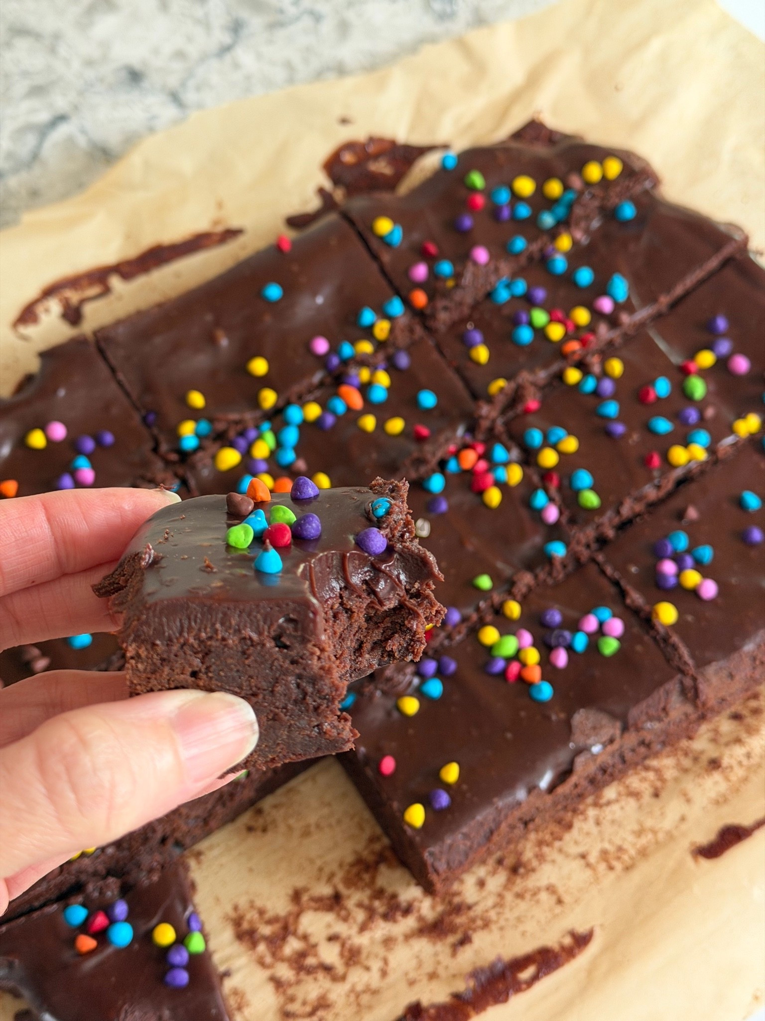 Made homemade Cosmic Brownies and was determined to find those tiny rainbow candy chips that make them taste like the real thing 😂🌈 We normally go dye-free, but these were worth the exception! Found them on Amazon, and they were exactly what I wanted. Rich, fudgy, chocolatey, and dangerously good. Linking the colorful candy chips so you don’t have to hunt for them like I did! 🍫

#LTKFinds #AmazonFinds #CosmicBrownies #HomemadeBrownies #BakingFinds #AmazonKitchen

#LTKmomlife #LTKOver40