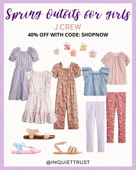 The cutest spring fits for your little girl! Get 40% less when you use code SHOPNOW

#fashionfinds #kidsfashion #springoutfit #outfitidea #onsalenow

#LTKU #LTKkids #LTKsalealert