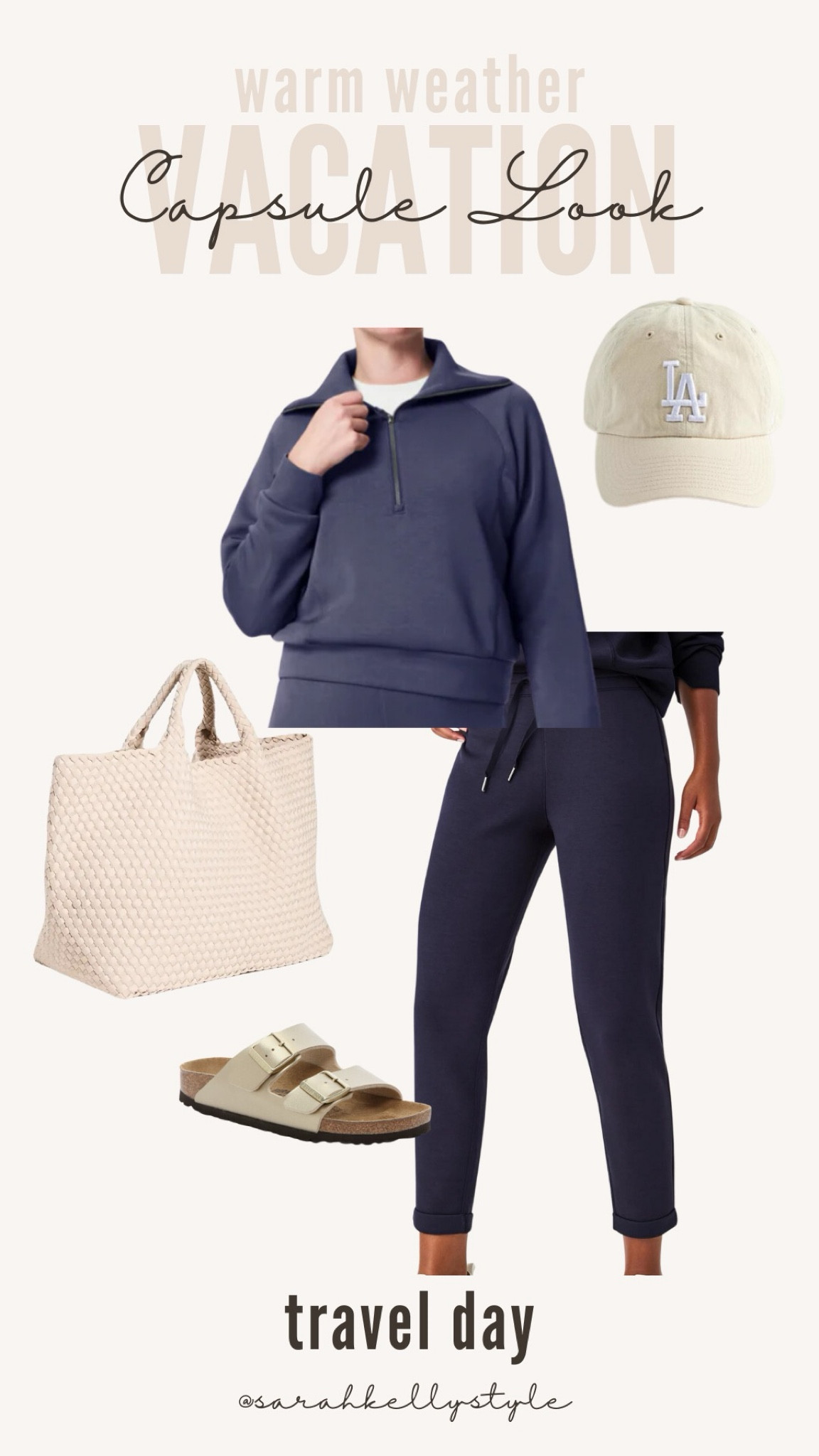 Vacation capsule wardrobe for warm weather travel - swimwear, shorts, travel, spring/summer dress, beach coverup, sandals, Sarah Kelly Style

#LTKtravel #LTKover40 #LTKSeasonal