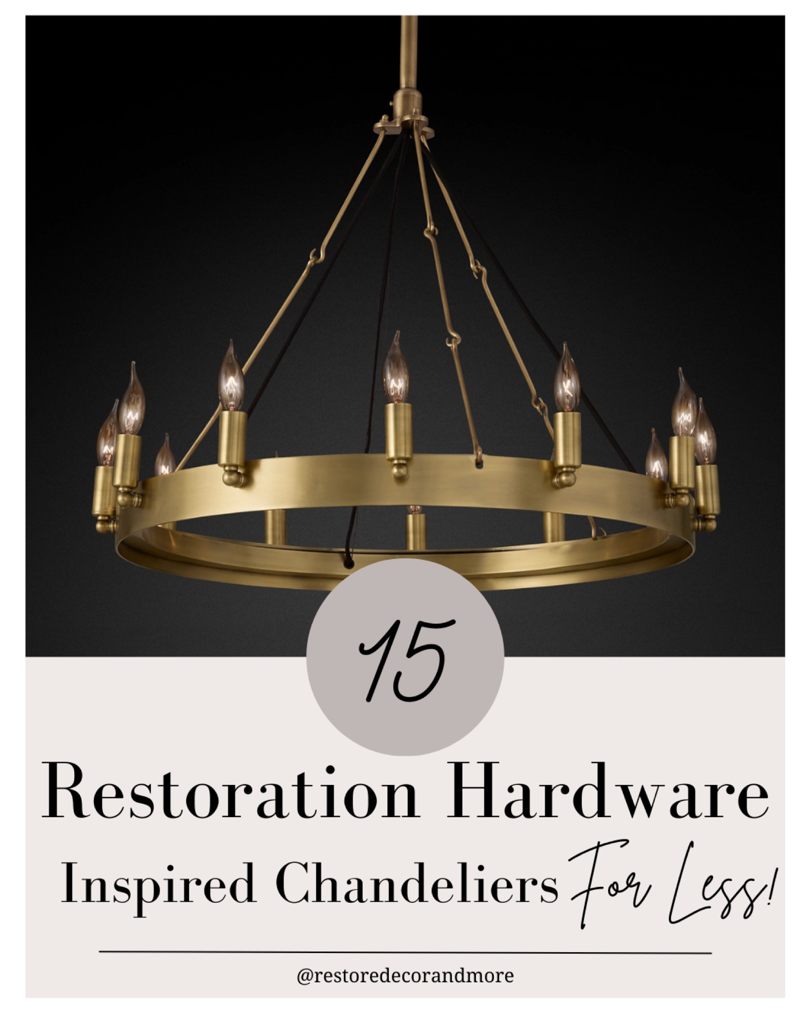 Get the Restoration hardware chandelier look for less! 😍

Chandelier, dining chandelier, black chandelier, linear chandelier, bedroom chandelier, gold chandelier, foyer chandelier, modern chandelier, kitchen chandelier, bathroom chandelier, amazon chandelier, brass chandelier, bubble chandelier, crystal chandelier, dining room chandelier, entryway chandelier, nursery chandelier, wagon wheel chandelier, restoration hardware, lighting fixtures, bathroom lighting, bedroom lighting, hallway lighting, entryway lighting, look for less, rh inspired, budget home, home decor on a budget, home decor, bougie on a budget

#LTKhome