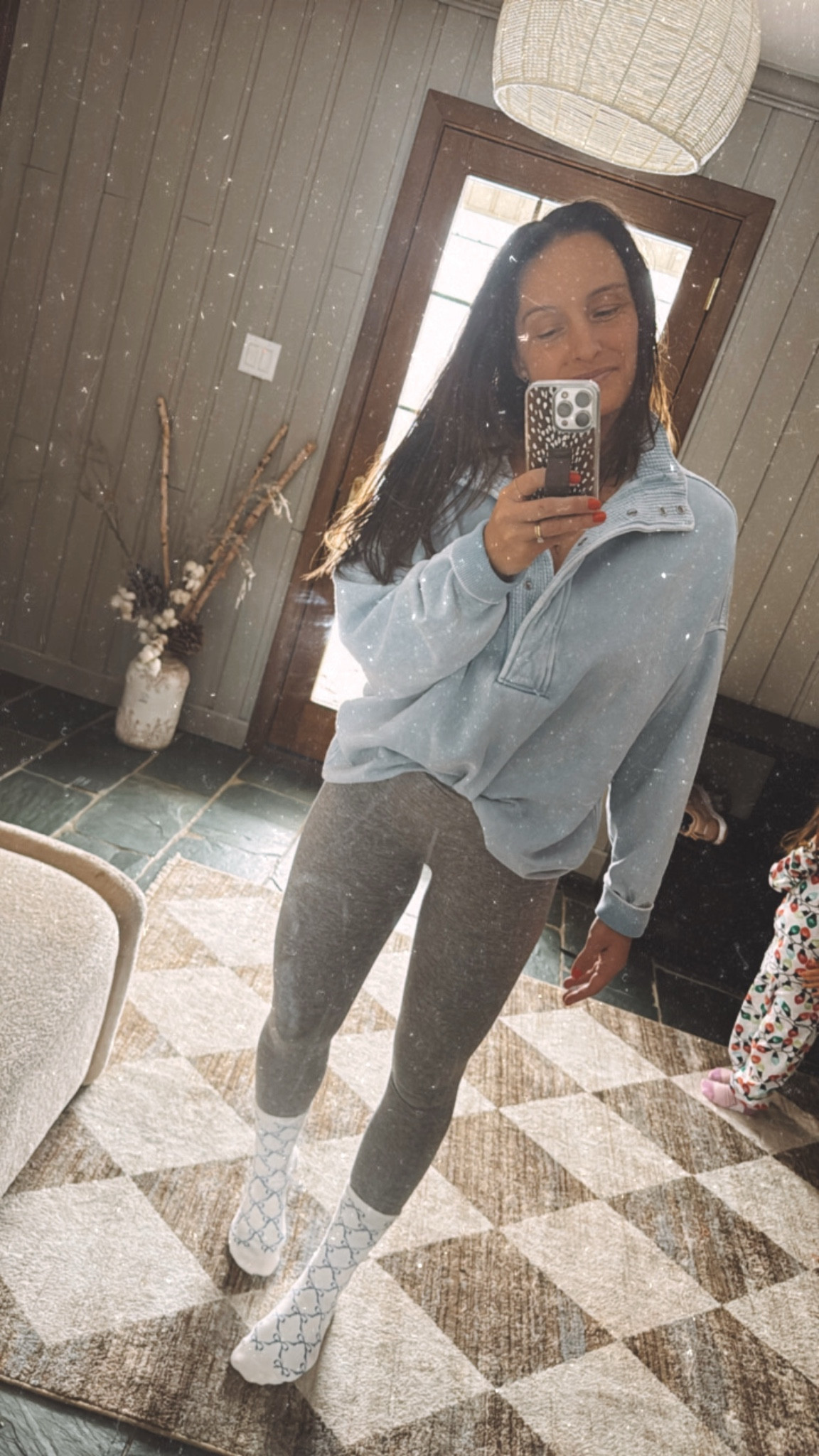 cozy fit✨
leggings: small
sweatshirt: medium 

#LTKFindsUnder50 #LTKHoliday #LTKFindsUnder100