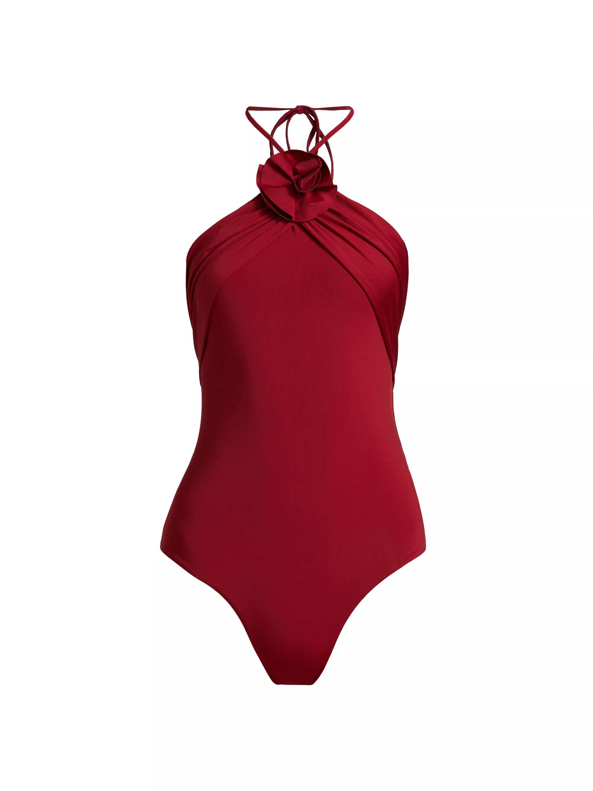 Agapi Halter One-Piece Swimsuit | Saks Fifth Avenue