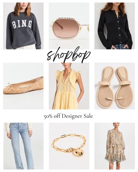 Shopbop Memorial Day sale! Up to 50% off designer items! 

#LTKGiftGuide #LTKWedding #LTKSaleAlert