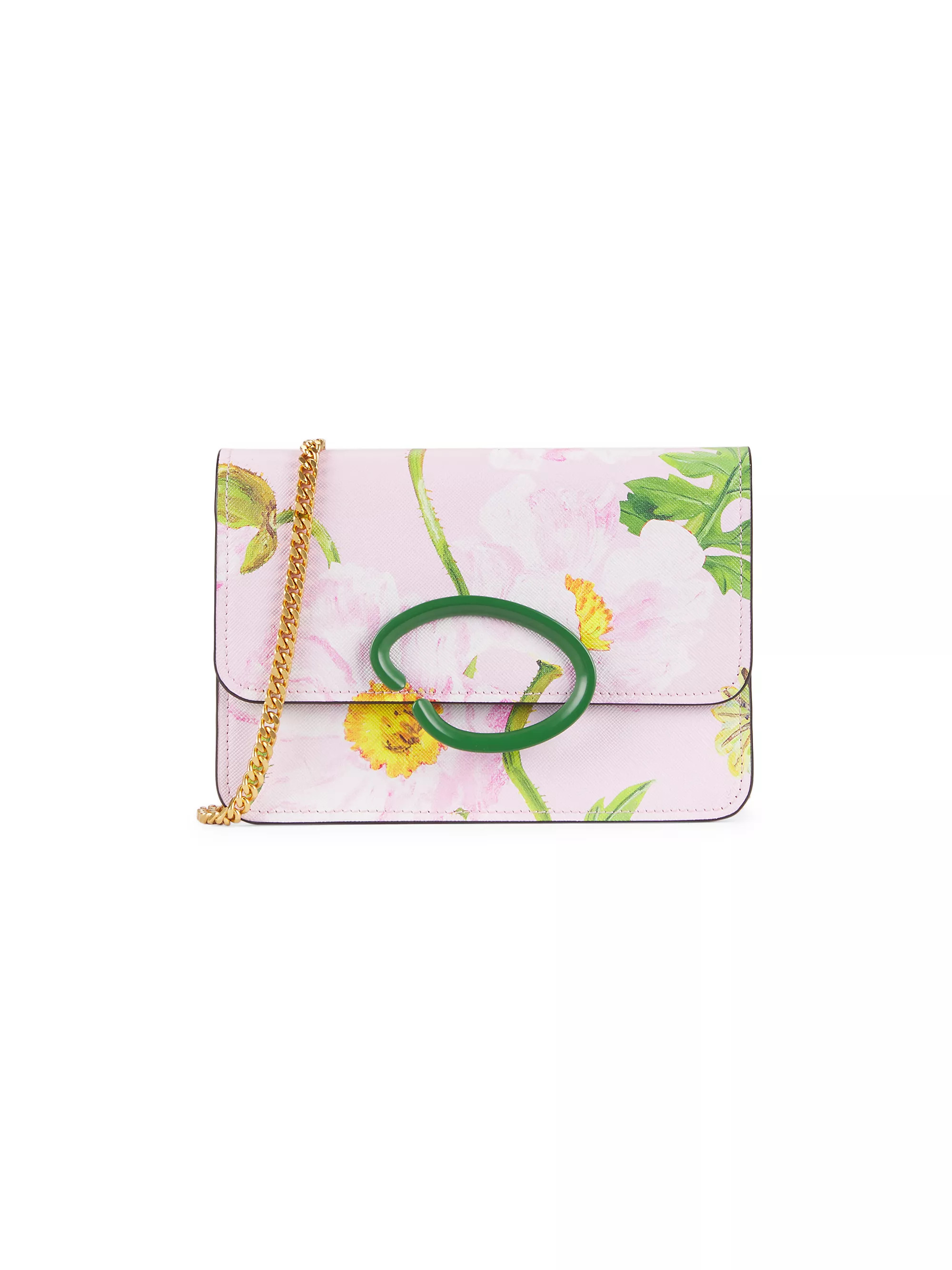 Poppy Leather O-Pochette | Saks Fifth Avenue