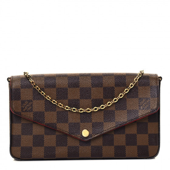 LOUIS VUITTON

Damier Ebene Pochette Felicie Chain Wallet | Fashionphile