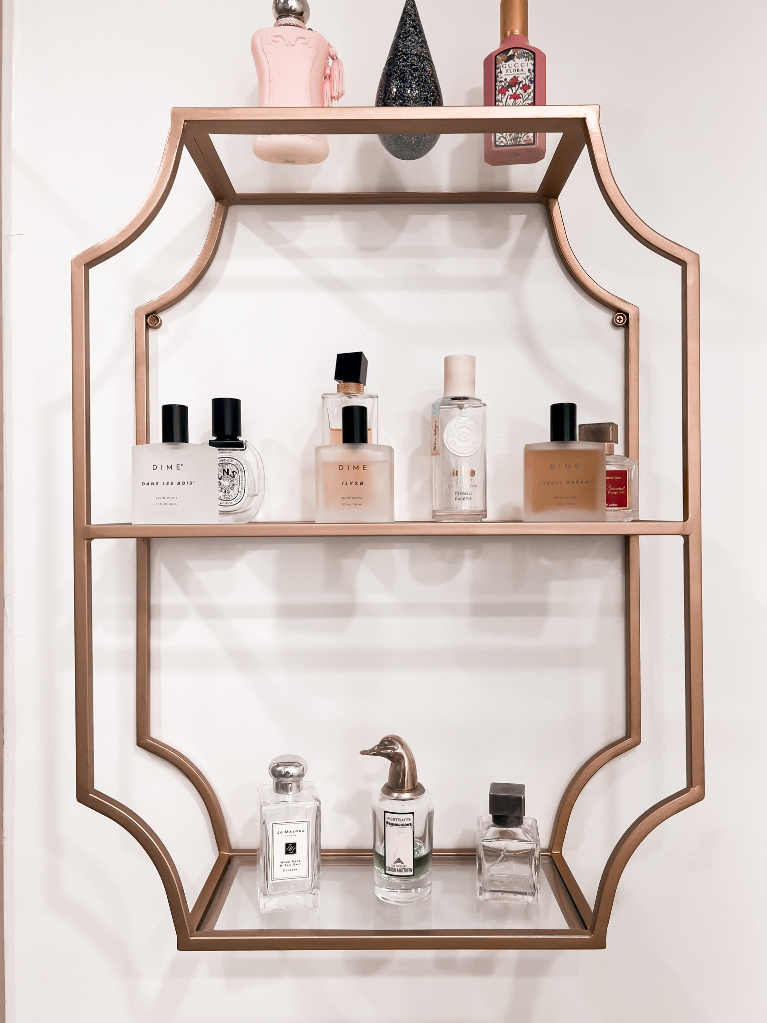 Bathroom Decor 
#bathroomstorage #bathroomdecor #bath #perfumes #bathshelves #shelves #homedecor #wayfair #dime 

#LTKbeauty #LTKhome #LTKGiftGuide