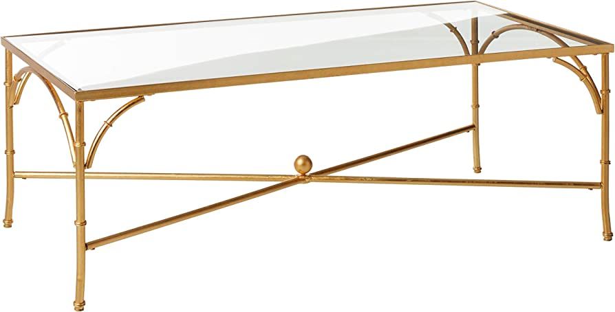 Safavieh Home Collection Maurice Gold Coffee Table | Amazon (US)