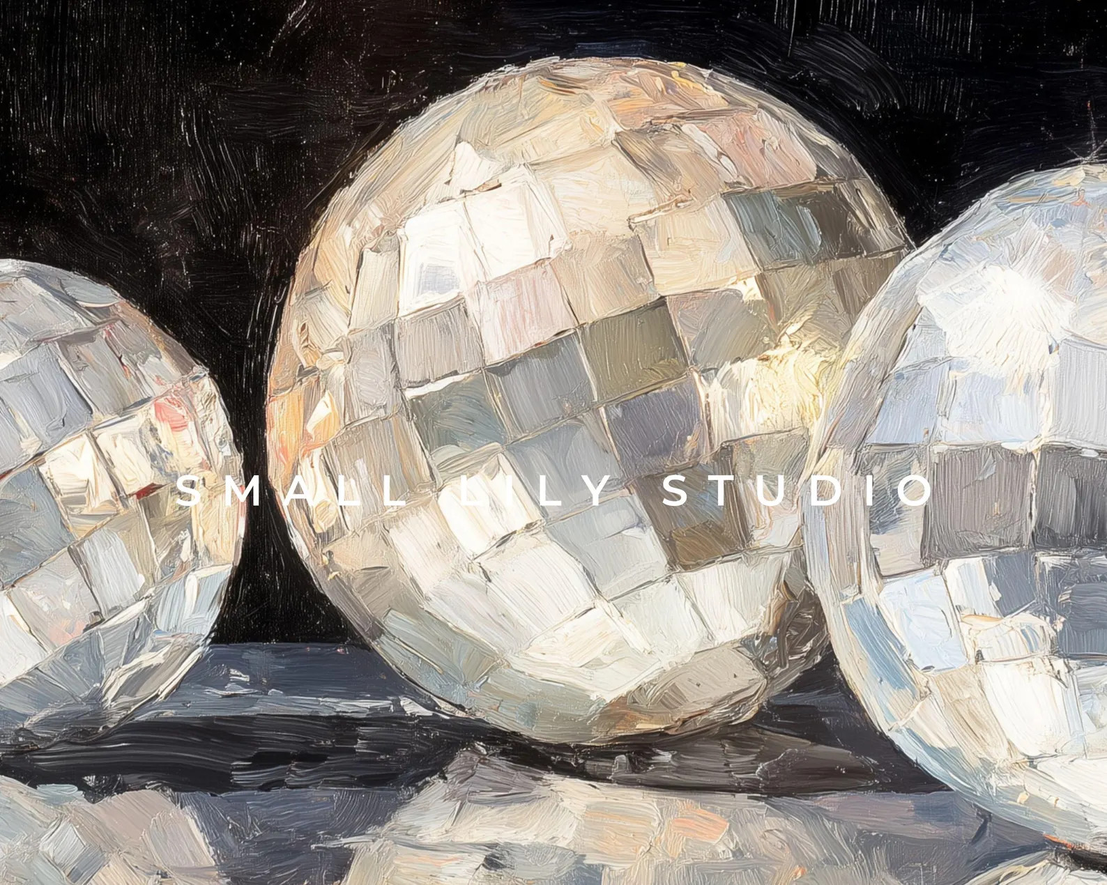 FRAME TV art Mirrorballs, Samsung Frame TV art New Years Celebration, Retro Painting for Party| T... | Etsy (US)