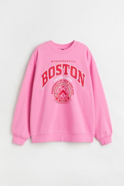 Printed Sweatshirt | H&M (US + CA)