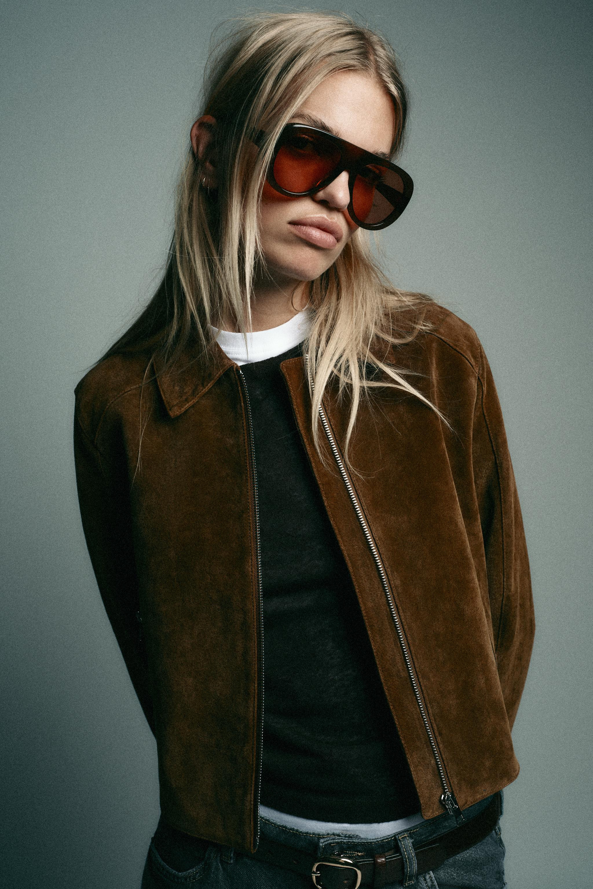 100% LEATHER SHORT JACKET | Zara US