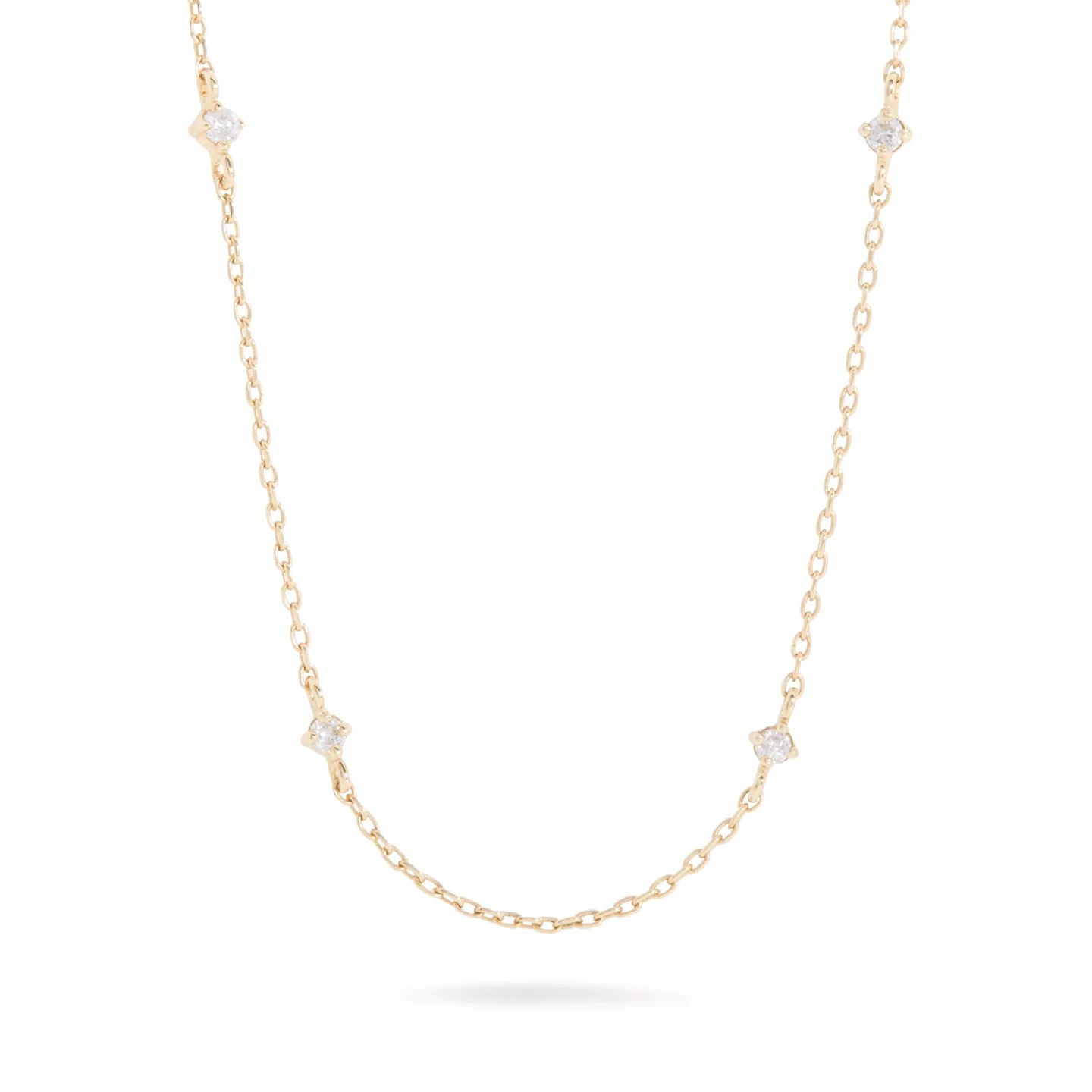 Diamond Drizzle Necklace | Stone & Strand