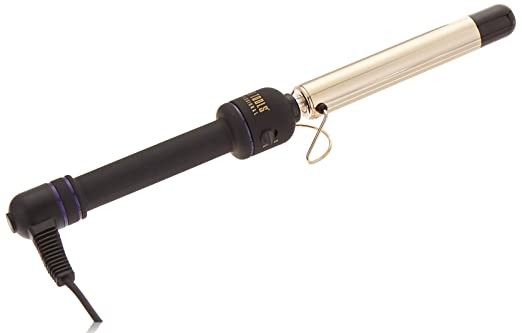 Hot Tools Professional 24K Gold Flipperless Curling Wand for Long Lasting Curls, 1 Inch | Amazon (US)