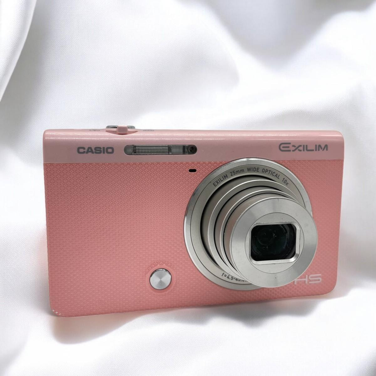 [Mint] CASIO EXILIM HIGH SPEED EX-ZR70 Pink Digital Camera w/Battery charger | eBay US