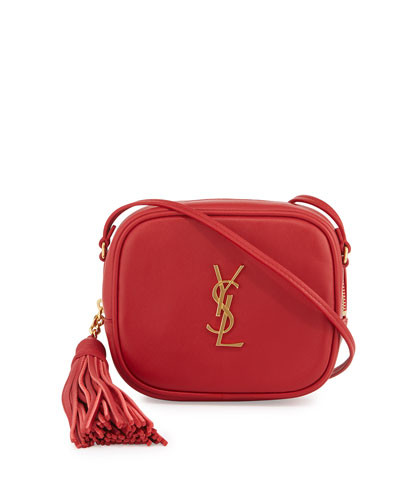 Monogram Blogger Crossbody Bag, Red | Neiman Marcus