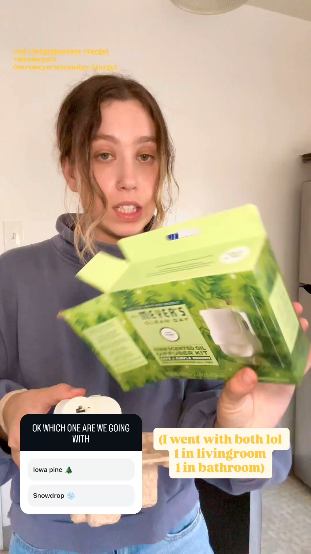 #ad Be honest who’s already decorated for Christmas? 👀#mrsmeyers #targetpartner #target @‌mrsmeyerscleanday @target