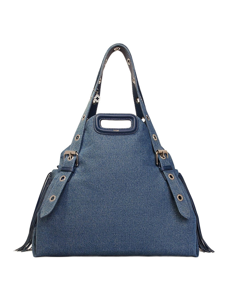 Maje Miss M Xl Denim Bag | Bloomingdale's (US)