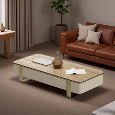 Modern Italian Solid Wood Coffee Table | Wayfair North America