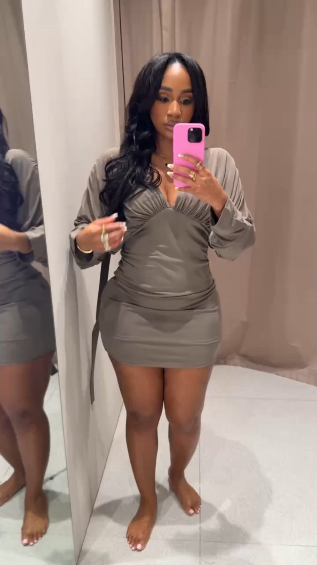 Date night dress find! Perfect to pair with boots or high heels!

#LTKFindsUnder100 #LTKStyleTip