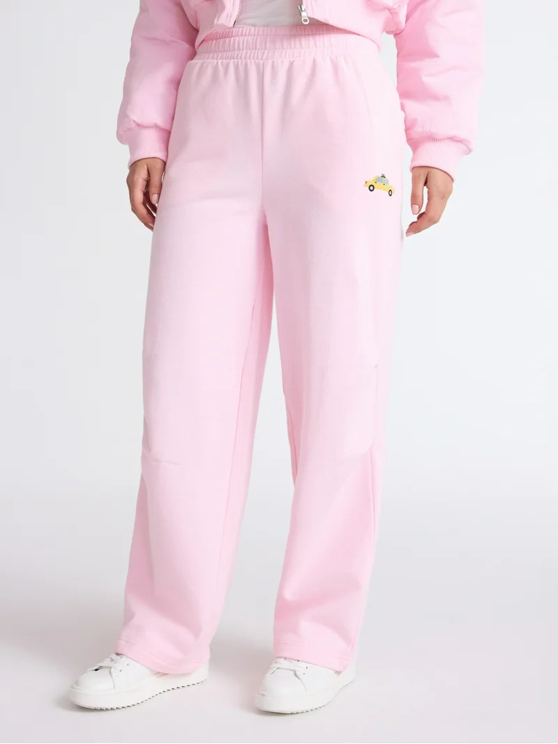 Scoop Limited Edition Women’s and Women's Plus New York Sweatpants with Embroidery, Sizes XS-4X | Walmart (US)